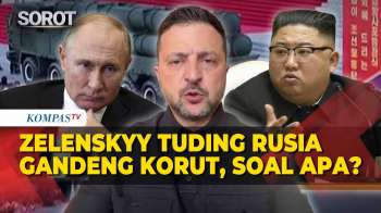 Zelenskyy Tuding Rusia Gandeng Korea Utara Tambah Kekuatan Perang