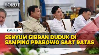 Setelah Polemik Posisi Duduk, Ini Senyum Gibran Di Sebelah Prabowo Saat Ratas Di Istana