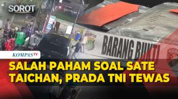 Salah Paham Soal Sate Taichan, Prada TNI Tewas Ditusuk di Tangerang