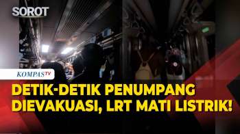 LRT Jabodebek Mati Listrik! Inilah Detik-detik Penumpang Dievakuasi