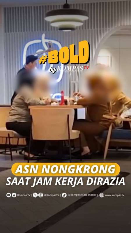 ASN NONGKRONG SAAT JAM KERJA DIRAZIA