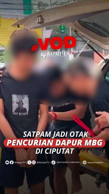 SATPAM JADI OTAK PENCURIAN DAPUR MBG DI CIPUTAT