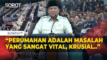 [FULL] Pidato Prabowo Di Akad Rumah Subsidi: Singgung Prestasi India-Soroti Sungai Penuh Sampah