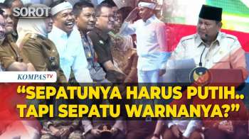 Saat Prabowo Tanya Warna Tali Sepatu Dedi Mulyadi Di Acara Akad Rumah Subsidi Di Batang