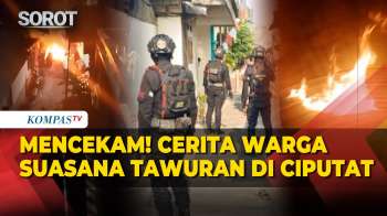 Mencekam! Ini Suasana Pasca Penyerangan Remaja Di Ciputat, Warga: Rata-rata Bawa Sajam