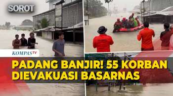 Padang Banjir! Hujan Deras Rendam 15 Lokasi, Tim Basarnas Evakuasi 55 Warga Di Sumatera Barat