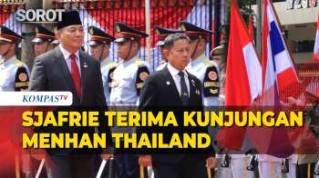 Sjafrie Terima Kunjungan Menhan Thailand, Bahas Selat Malaka Hingga Latihan Bersama Pasukan