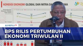BPS Catat Ekonomi Indonesia Tumbuh 5,29 Persen Pada Triwulan II | KOMPAS SIANG