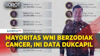 Fakta Menarik! Mayoritas WNI Berzodiak Cancer Disusul Taurus-Gemini, Begini Data Dari Dukcapil