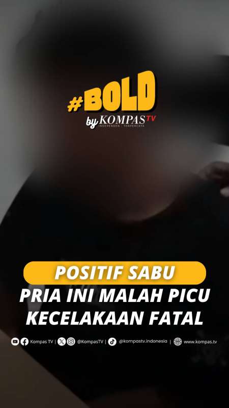 PRIA POSITIF SABU TABRAK PEMOTOR
