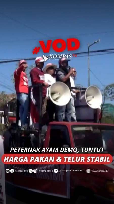 PETERNAK AYAM DEMO, TUNTUT HARGA PAKAN & TELUR STABIL