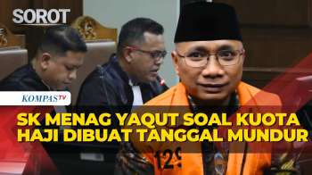 Terungkap! Jaksa KPK Sebut Surat Keputusan Yaqut Soal Kuota Haji Tambahan Dibuat Tanggal Mundur