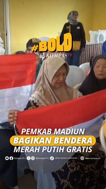 PEMKAB MADIUN BAGIKAN BENDERA MERAH PUTIH GRATIS