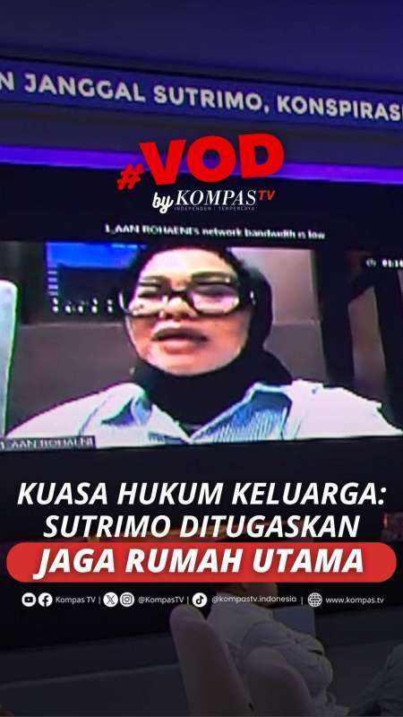 KUASA HUKUM KELUARGA: SUTRIMO DITUGASKAN JAGA RUMAH UTAMA