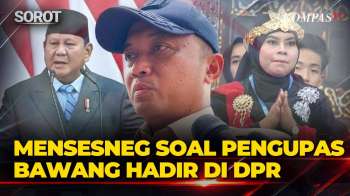 Mensesneg Buka Suara Soal Presiden Prabowo Hadirkan Pengupas Bawang Gaji Rp700 Ribu/kg Di DPR