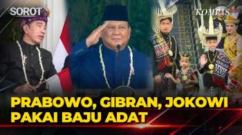 Potret Prabowo, Gibran, Jokowi, hingga Para Menteri Pakai Baju Adat di Upacara HUT ke-81 RI