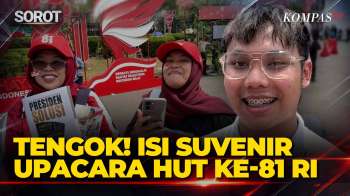 Unboxing! Isi Suvenir Tamu Upacara HUT ke-81 RI di Istana, Buku Prabowo-Permainan Tradisional