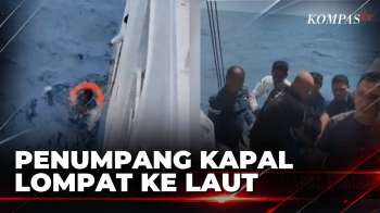 Penumpang Kapal Lompat Ke Laut, Kru Berhasil Lakukan Evakuasi | BERITA UTAMA
