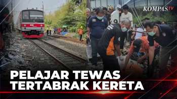Pelajar SMA Tewas Tertabrak Kereta di Kalideres | KOMPAS PETANG