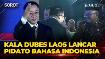 Lugas! Dubes Laos Lancar Pidato-Pantun Bahasa Indonesia, Buat Mendikdasmen Geleng-Geleng