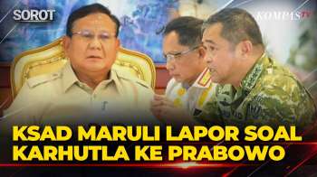 Depan Presiden Prabowo, KSAD Jenderal Maruli Lapor Penanganan Karhutla-Soroti Titik Air