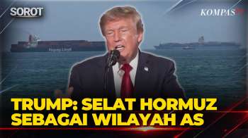 Trump: Saya Menganggap Selat Hormuz Sebagai Wilayah AS