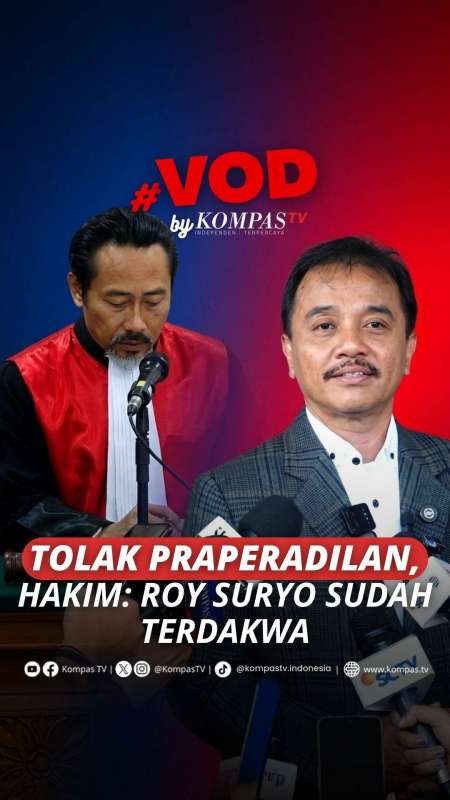 Hakim Tolak Praperadilan Keempat Roy Suryo Soal Larangan Ke Luar Negeri