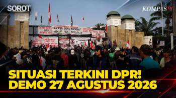 Terbaru! Situasi Demo 27 Agustus Di DPR, Massa Bergerak Tuntut Sahkan RUU Perampasan Aset