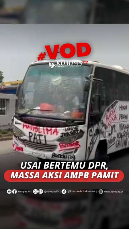 Massa AMPB Pamit Usai Temui DPR RI Sampaikan Tuntutan Sahkan RUU Perampasan Aset