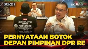 Ultimatum Botok Depan Wakil Ketua DPR Dasco Tuntut Sahkan RUU Perampasan Aset!