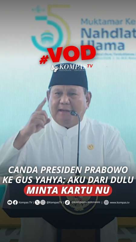 Kelakar Presiden Prabowo Ke Gus Yahya: Aku Dari Dulu Minta Kartu NU