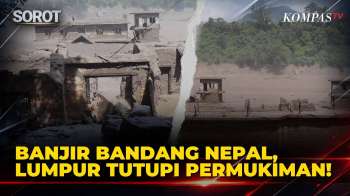 Lumpur Tutupi Rumah-Gedung! Dampak Banjir Bandang Dahsyat Nepal
