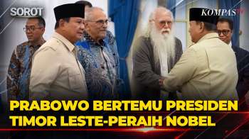 Prabowo Bertemu Presiden Timor Leste Jose Ramos-Horta & Peraih Nobel di Istana, Bahas Apa?