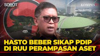 Hasto Ungkap Komitmen PDIP Terkait RUU Perampasan Aset
