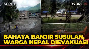 Nepal Terancam Banjir Susulan, Warga Dievakuasi dengan Helikopter