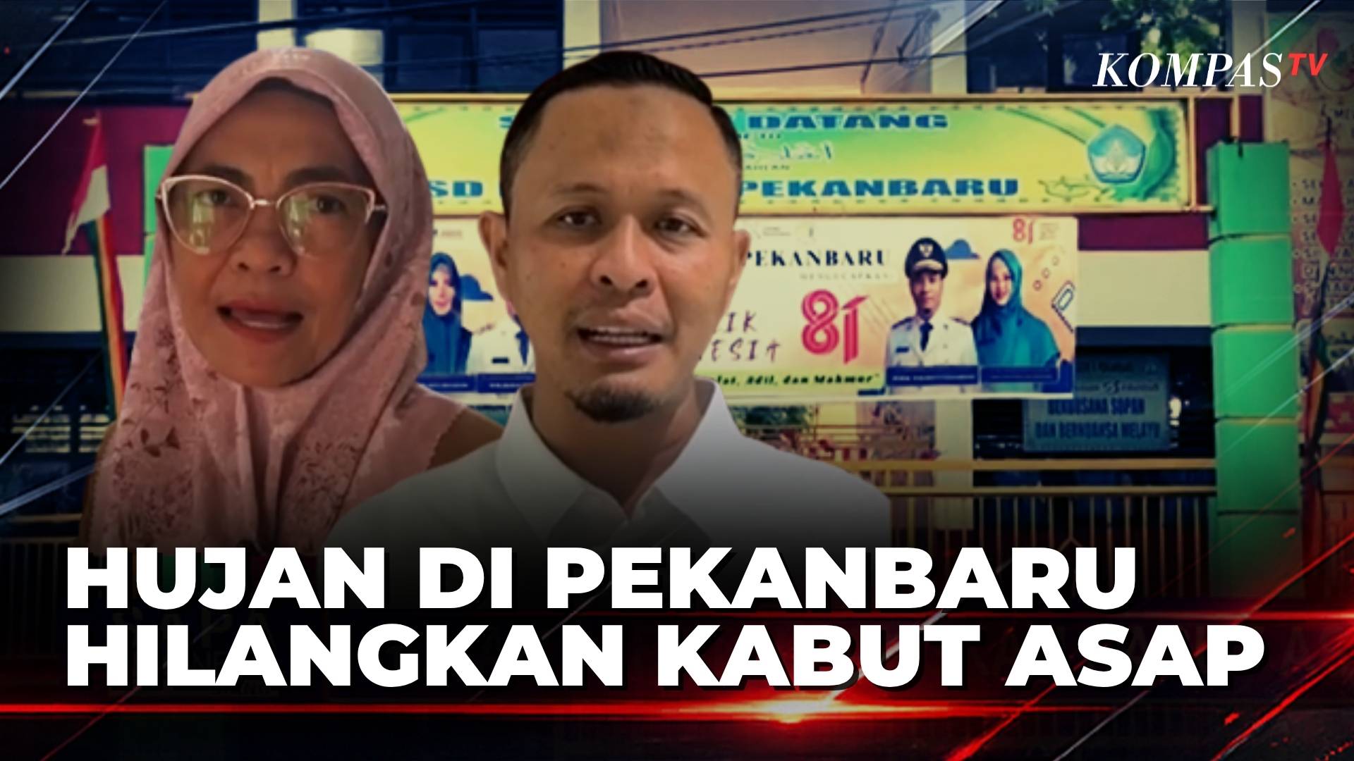 Hujan Bantu Perbaiki Kualitas Udara, Pemkot Pekanbaru Kembali Terapkan Pembelajaran Tatap Muka