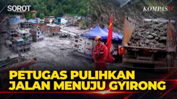 Devighat di Nepal Terkubur Lumpur, Tim Penyelamat Pulihkan Jalan Menuju Gyirong