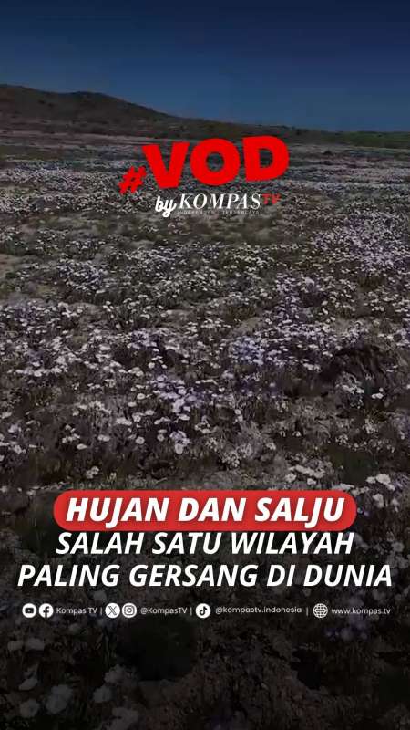 Hujan Dan Salju Landa Salah Satu Wilayah Paling Gersang Di Dunia