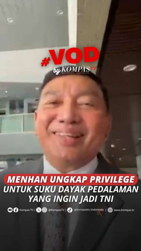 Menhan Sjafrie Sjamsoeddin Ungkap Keistimewaan Syarat Prajurit TNI Bagi Suku Dayak
