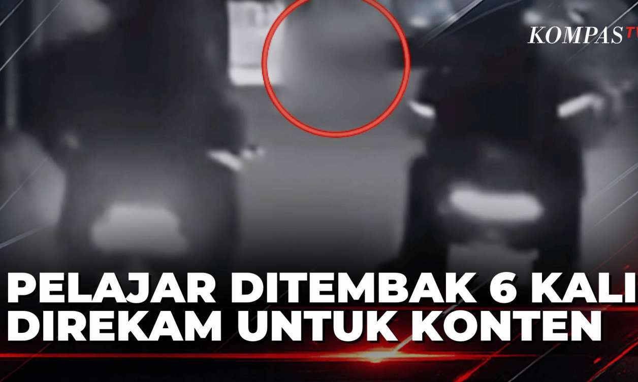 Sadis! Pelajar Ditembak 6 Kali, Aksinya Direkam untuk Konten Media Sosial