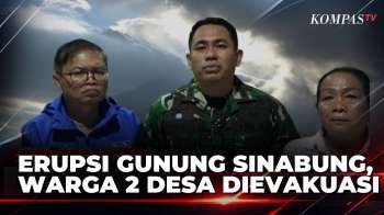 Warga 2 Desa Di Karo Dievakuasi Sementara Akibat Erupsi Gunung Sinabung | JMP