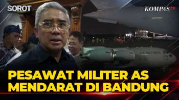 Potret! Pesawat Militer AS C-17A Tiba Di Bandung Untuk Latihan Gabungan, Ini Kata Walikota Bandung