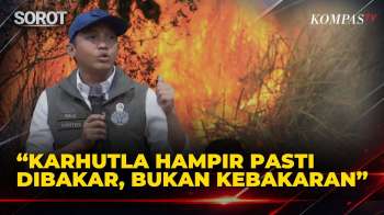 Menhut Raja Juli: Karhutla Hampir Pasti Dibakar, Bukan Kebakaran Alami