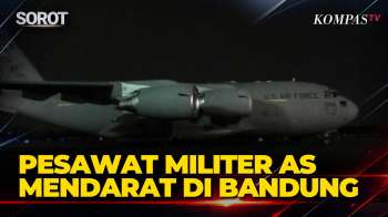 Pesawat Militer AS Mendarat di Bandung, Ada Apa?