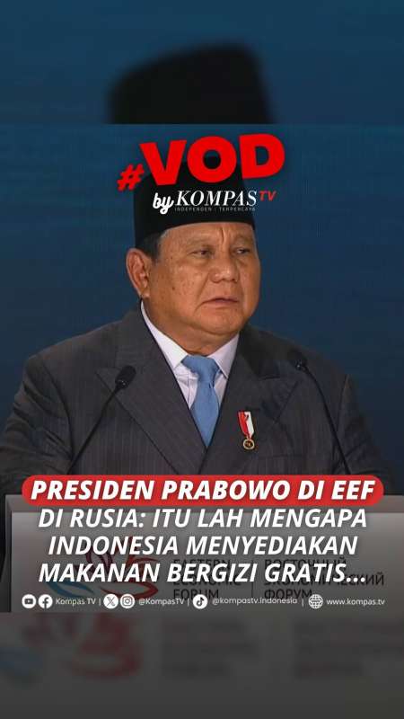 PRESIDEN PRABOWO SINGGUNG MBG SAAT PIDATO DI RUSIA