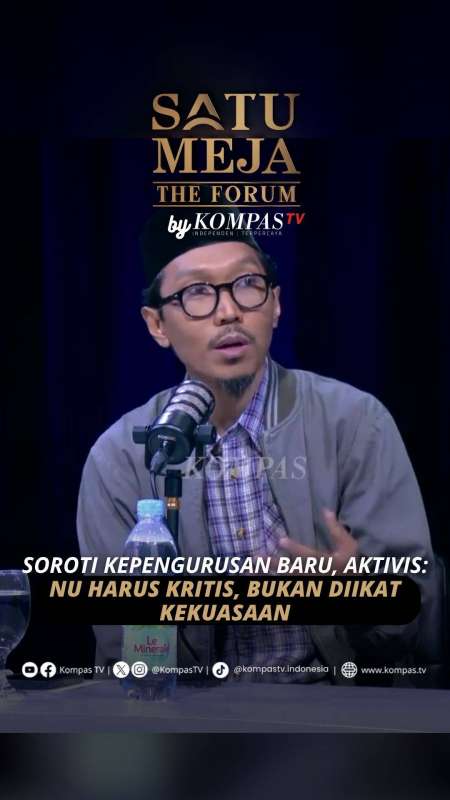 Soroti Kepengurusan Baru, Aktivis: NU Harus Kritis, Bukan Diikat Kekuasaan