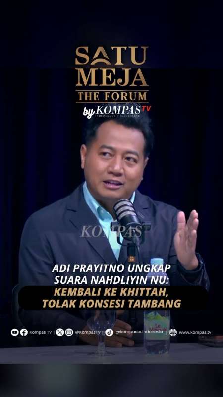 Pengamat Adi Prayitno Ungkap Suara Nahdliyin NU: Kembali Ke Khittah, Tolak Konsesi Tambang