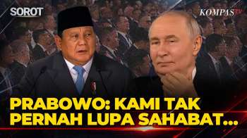 Reaksi Putin saat Prabowo Kenang Sejarah RI-Rusia: Kami Tak Pernah Lupa Sahabat