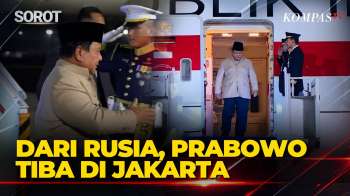 Kunker Rusia Rampung! Presiden Prabowo Tiba di Jakarta Disambut Kapolri hingga Panglima TNI