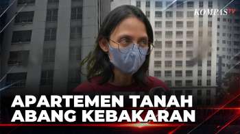 Kebakaran Apartemen Di Tanah Abang, Saksi: Listrik Mati Dua Kali Sebelum Muncul Bau Hangus